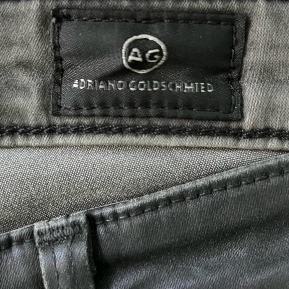 AG ADRIANO GOLDSCHMIED Legging Ankle Super Skinny Leatherette Jean Size 24R New - Picture 11 of 16